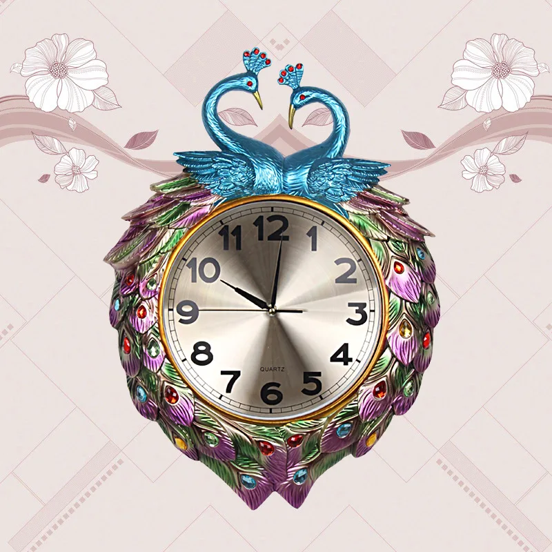 Popular Peacock Wall ClockBuy Cheap Peacock Wall Clock lots from China