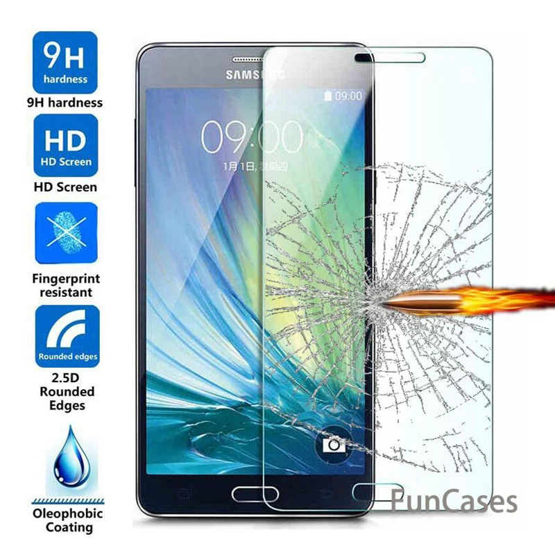 С уровнем твердости 9H Экран протектор для samsung Galaxy A3 A5 A7 J1 J2 J3 J5 J7 2015 2014 2016 S5 S4 S6 G530 G360
