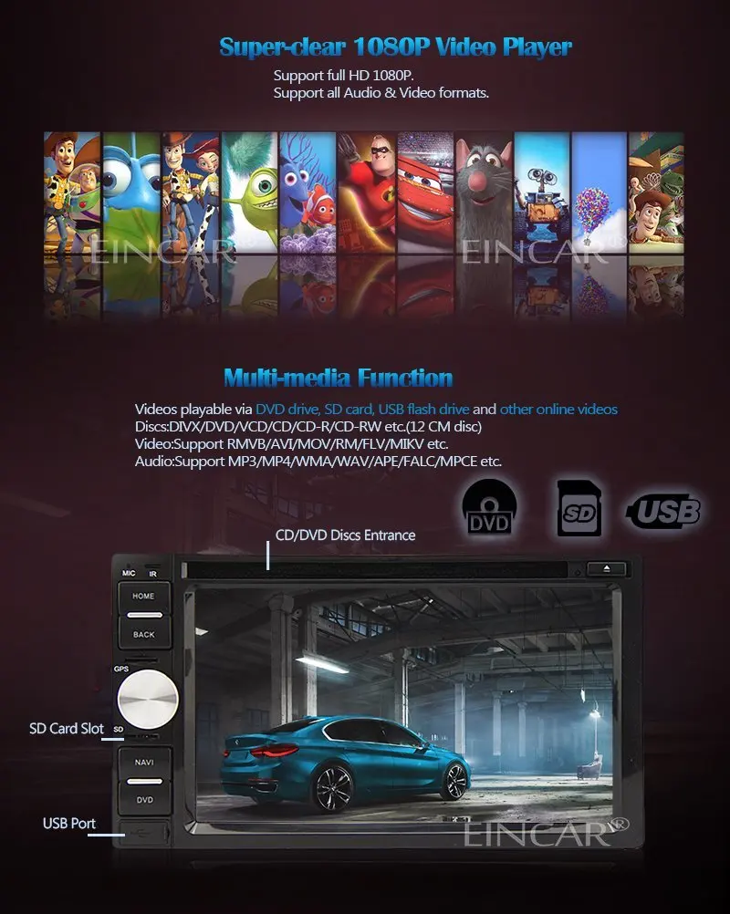 Top 2 Din Android 5.1 Lollipop Car DVD Player In Dash Navigation GPS headunit Touch Screen Car Stereo Radio Receiver WiFi Bluetooth 4 Top 2 Din Android 5.1 Lollipop Car DVD Player In Dash Navigation GPS headunit Touch Screen Car Stereo Radio Receiver WiFi Bluetooth 4