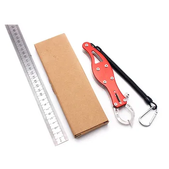 

Fishing Accessory Grip Clamp Stainless Steel Portable Fish Controller Fishing Pliers With Anti-lost Lanyard Fishing Tackle Tool