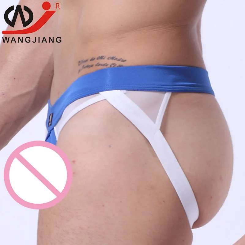 WJ jockstrap гейские мужские стринги эротические прозрачные для мужское нижнее белье