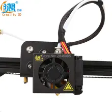 Creality 3D Full Assembled Extruder Kits With 2PCS Fans Fan Cover Air Connections Nozzle Kits for CR-10 Series 3D Printer Parts