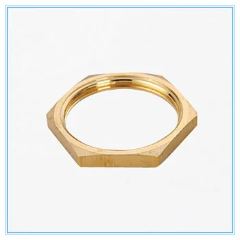 

5pcs Copper Hex Lock Nuts Pipe Fitting 1/8" 1/4" 3/8" 1/2" 3/4 Female Thread Hexagonal shank cap