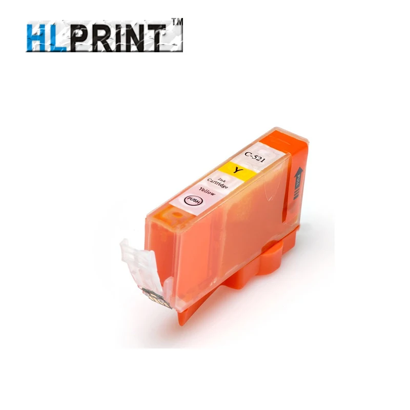 ink cartridge PGI520 CLI521 Compatible CANON PIXMA IP3600 IP4600 MP540 MP620 MP630 MP980 MP550 MP560 MP640 MP990 IP4700 MX860 YELLOW