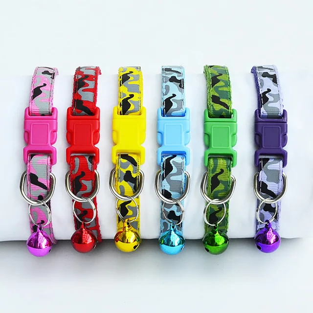 1 PC Pet Dog Cat Collari Poliestere di Sicurezza Del Cane Del Camuffamento Colla 1 PC Pet Dog Cat Collari Poliestere di Sicurezza Del Cane Del Camuffamento Colla