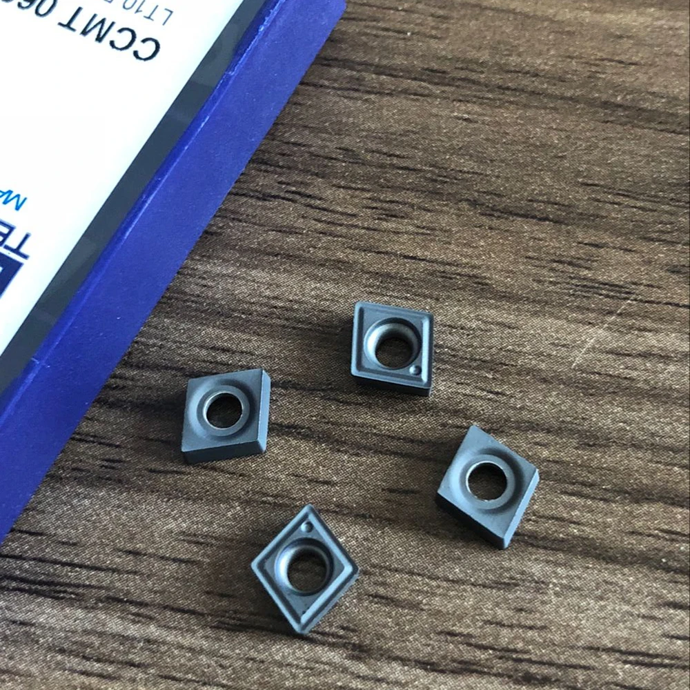 

10pcs CCMT060204 NN CCMT21.5 LAMINA blade carbide inserts tool High cost performance