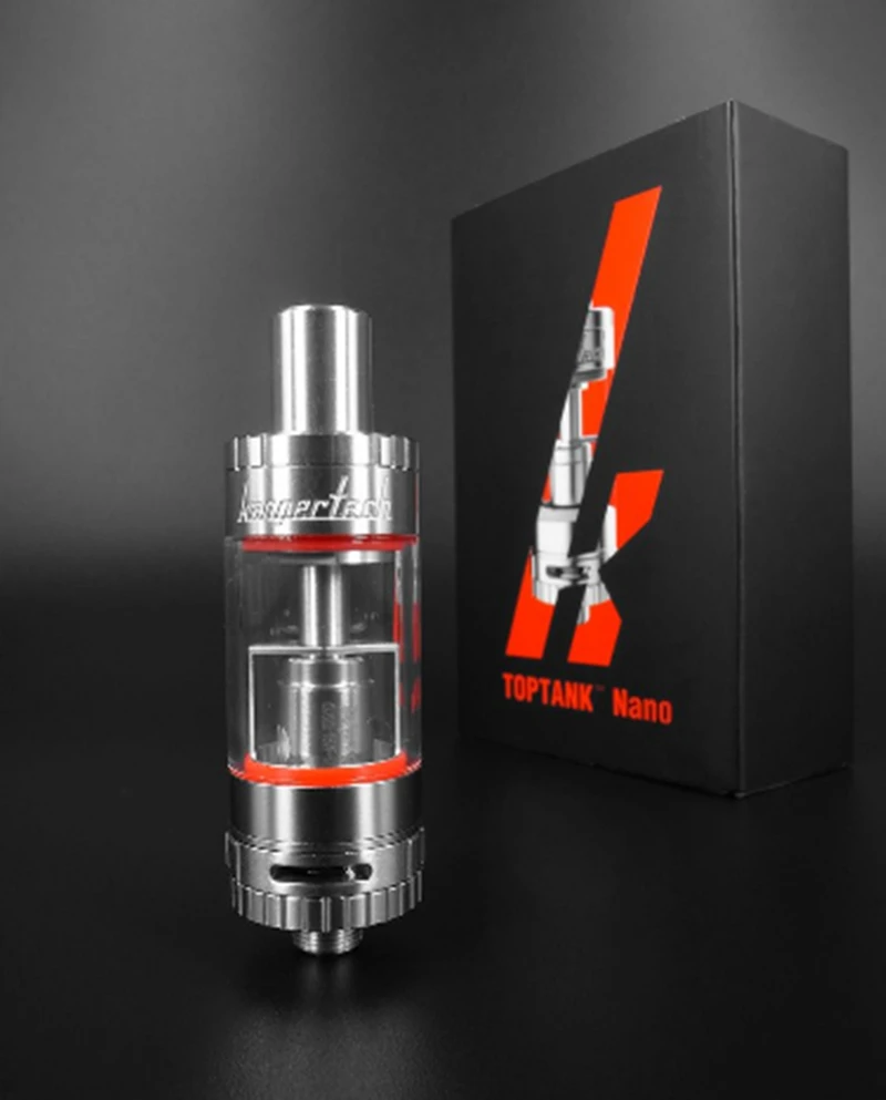 Оригинальный бак Kangertech TOPTANK Nano клиромайзер емкостью 3 2 мл E juice верхний и нижний
