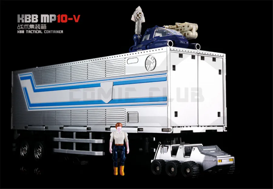 COMIC CLUB KBB трансформация OP Commander MP10V красный черный белый сплав металл с рюкзаком