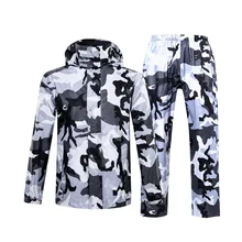 Hot Camouflage Raincoat Women/Men Suit Rain Coat Outdoor Hood Women's Raincoat Motorcycle Fishing Camping Rain Gear Men's Coat ydc 8910s motorcycle rain gear reflective raincoat women men riding breathable fishing bike protective gear oryy03 s 3xl