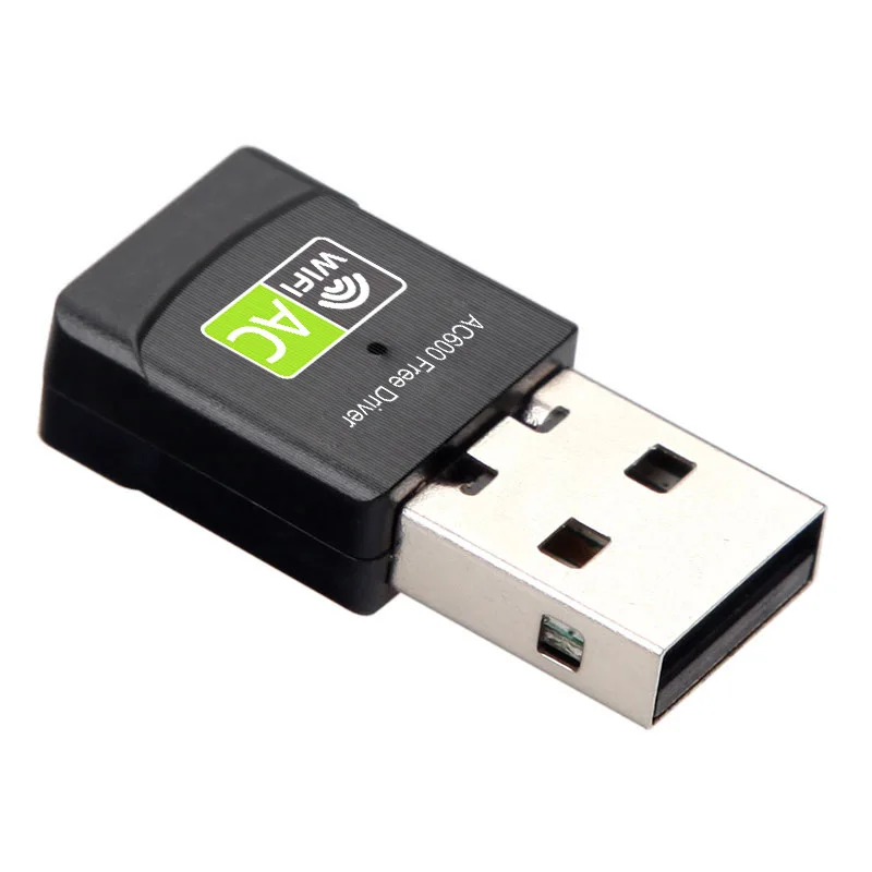 Adapter AC600 Network Card Receiver Dual Band 802.11b/n/g/acWireless 600Mbps USB wifi 2.4GHz 5GHz WiFi Antenna Realtek8811 WIFI Adapter AC600 Network Card Receiver Dual Band 802.11b/n/g/acWireless 600Mbps USB wifi 2.4GHz 5GHz WiFi Antenna Realtek8811 WIFI