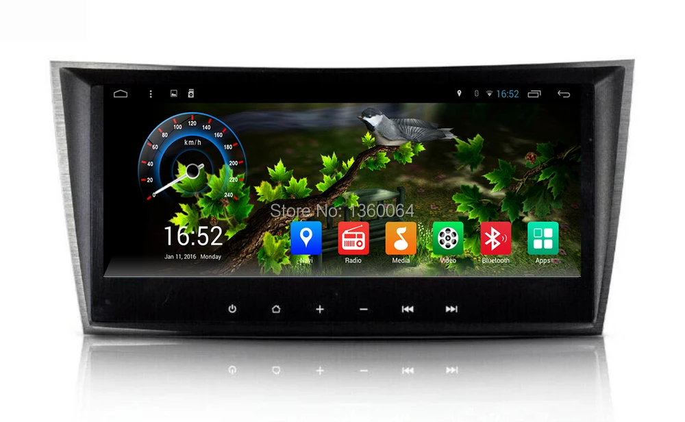 Flash Deal Android 6.0 Car Radio Central Multimedia GPS Navigation for Benz E CLS CLK Class W211 W209 W219 W463 E200 E220 E240 E270 E280 1