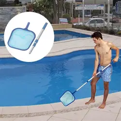 2018 New Hot Swimming Pool Net Leaf Rake Mesh Skimmer With Telescopic Pole Pools And Spas Lightweight Easy-to-use Cleaning Tool 2018 New Hot Swimming Pool Net Leaf Rake Mesh Skimmer With Telescopic Pole Pools And Spas Lightweight Easy-to-use Cleaning Tool