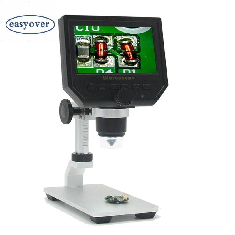 600X Digital Microscope 3.6MP HD Mobile Phone Electronic Video Microscope Camera Pcb Soldering Repa