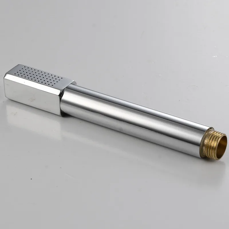 Mrosaa Ванная комната Showerhead под давлением экономии воды рукоять Насадки для душа Ванная комната латунный хромированный один глава Ванна опрыскиватель