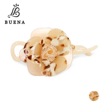 

Alexander Leopard Print Banana Clip Cellulose Acetate hairpins Classic color Camellia hair accessories Top Quality NG12