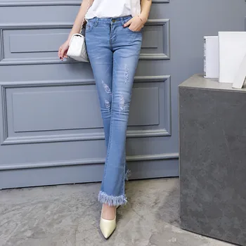 

Korean Fashion New Classic Slim Women's Jeans,Popular Casual Denim Pants Pencil jeans Pants Woman Trousers Free shipping w3129