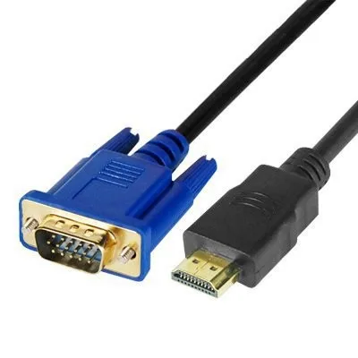 1.8M HDMI Male to SVGA VGA M Converter A/V Cable Lead