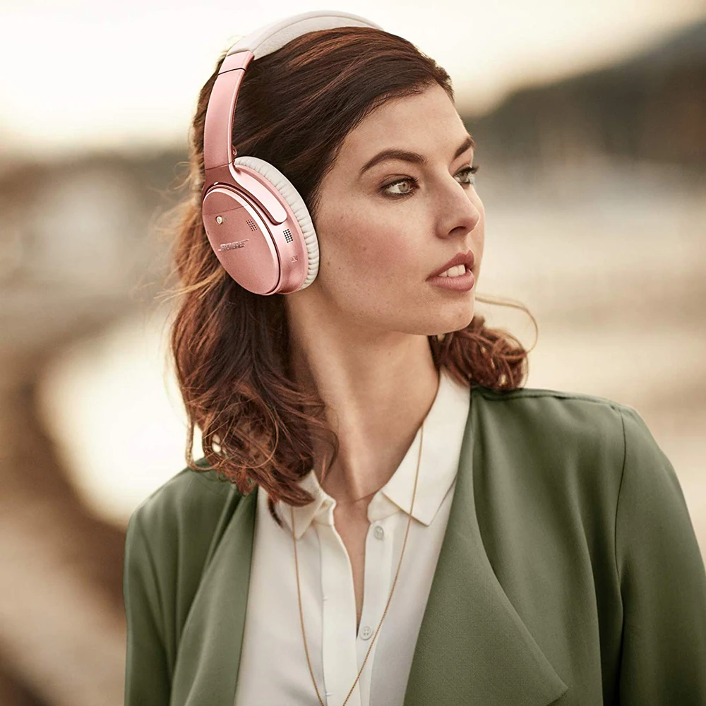 Bose беспроводные Bluetooth наушники quietkomento 35 II ANC над головой бас гарнитуры акустические шумоподавления наушники с микрофоном