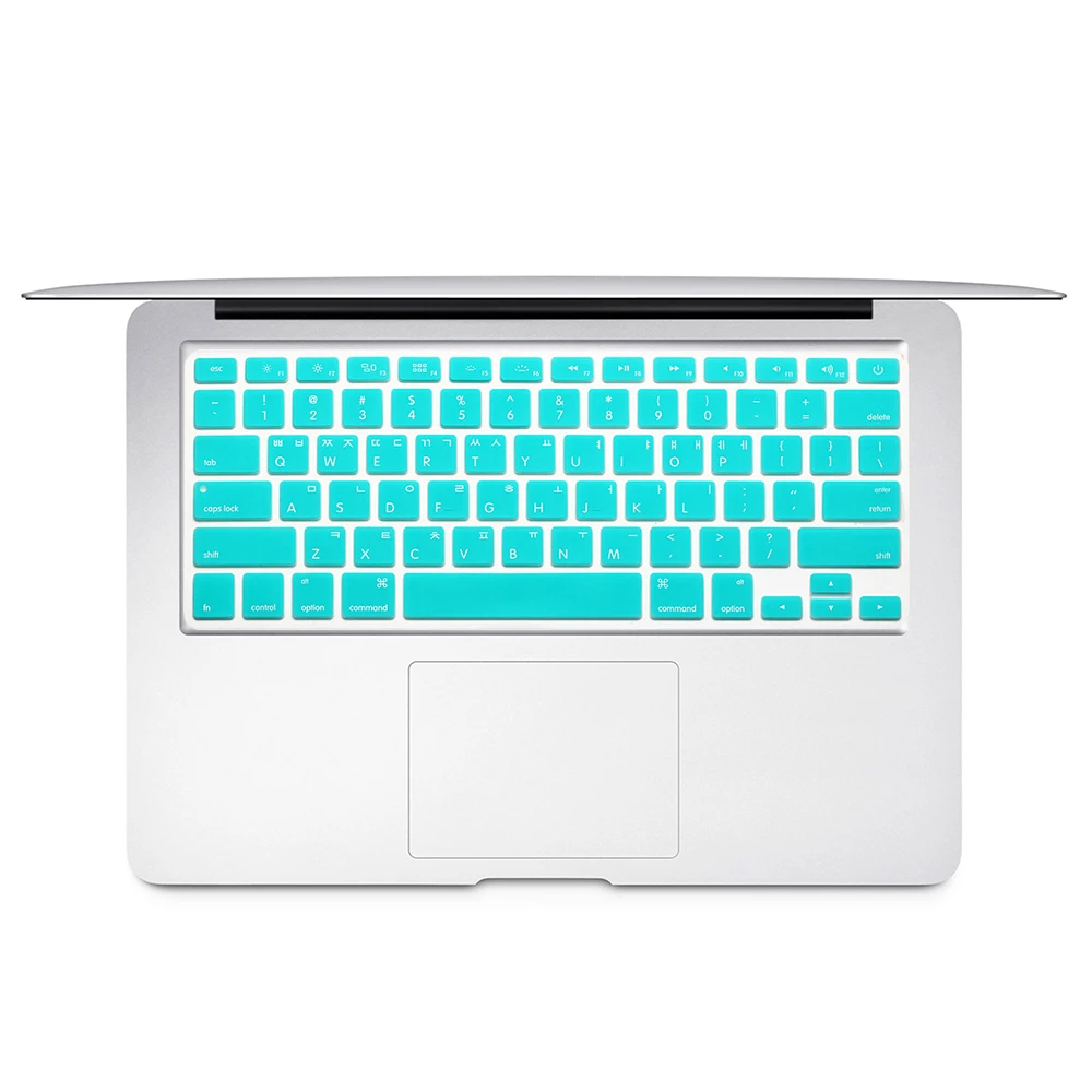 Корейская клавиатура чехол для Mac Book Air pro13 15 дюймов A1466 A1278 A1502 retina Клавиатура для ноутбука Чехлы цветная клавиатура пленка