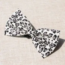 Серый леопардовый принт общий галстук-бабочка, мужской галстук-бабочка, галстук, галстуки для мужчин, Женский Галстук-бабочка, галстуки-бабочки, галстук для мальчиков
