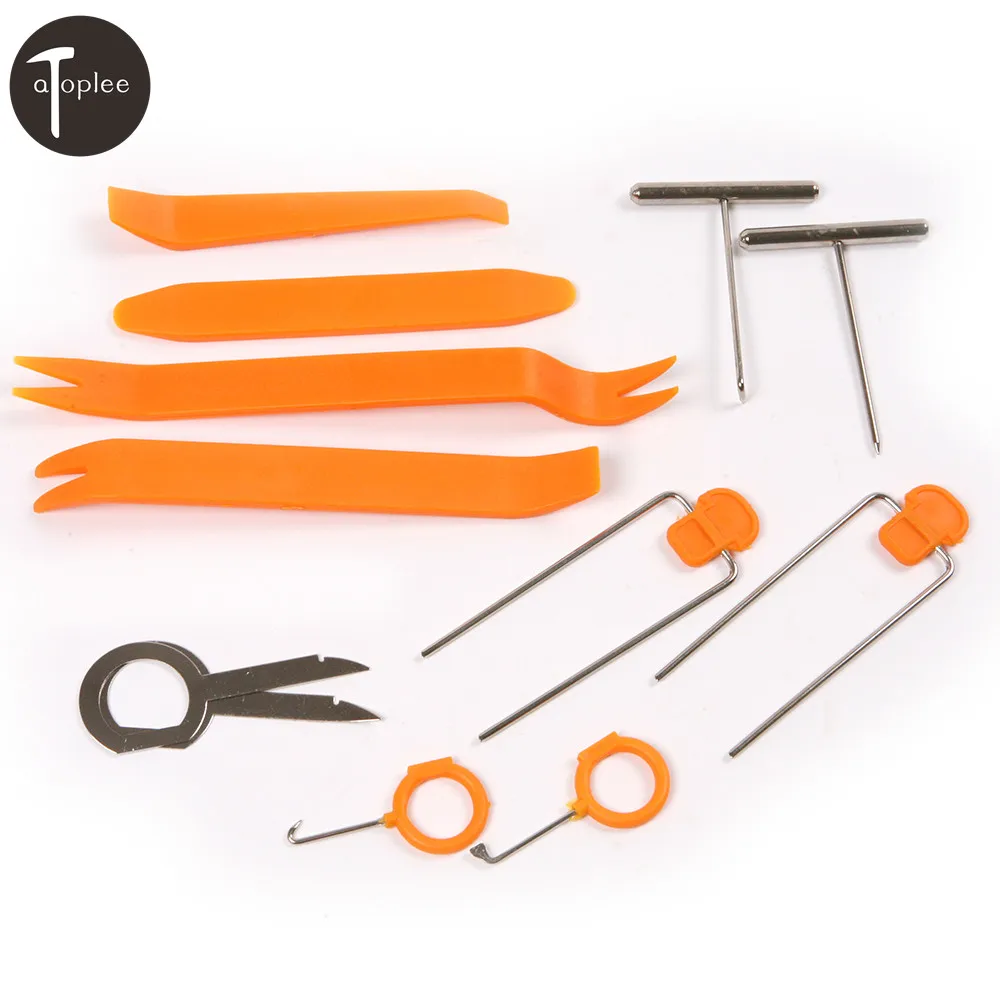Professional 12Pcs/set Audio Noise Removal Tools Car Panel Auto