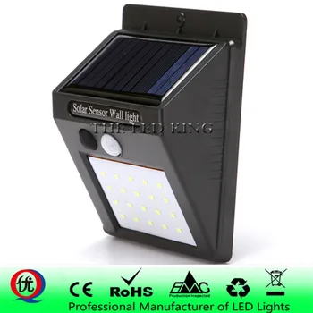 

4/6/10 pcs LED Solar Light 30 LED Waterproof Solar Powered PIR Motion Sensor Garden Light Home Yard Street Solar Wall Lamp