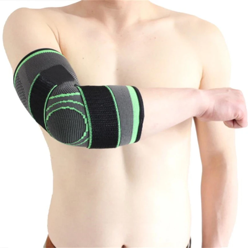 AT  Elastic bandage tennis elbow support protector basketball running volleyball Elastic Lightweight soft Sleeve C0510          06
