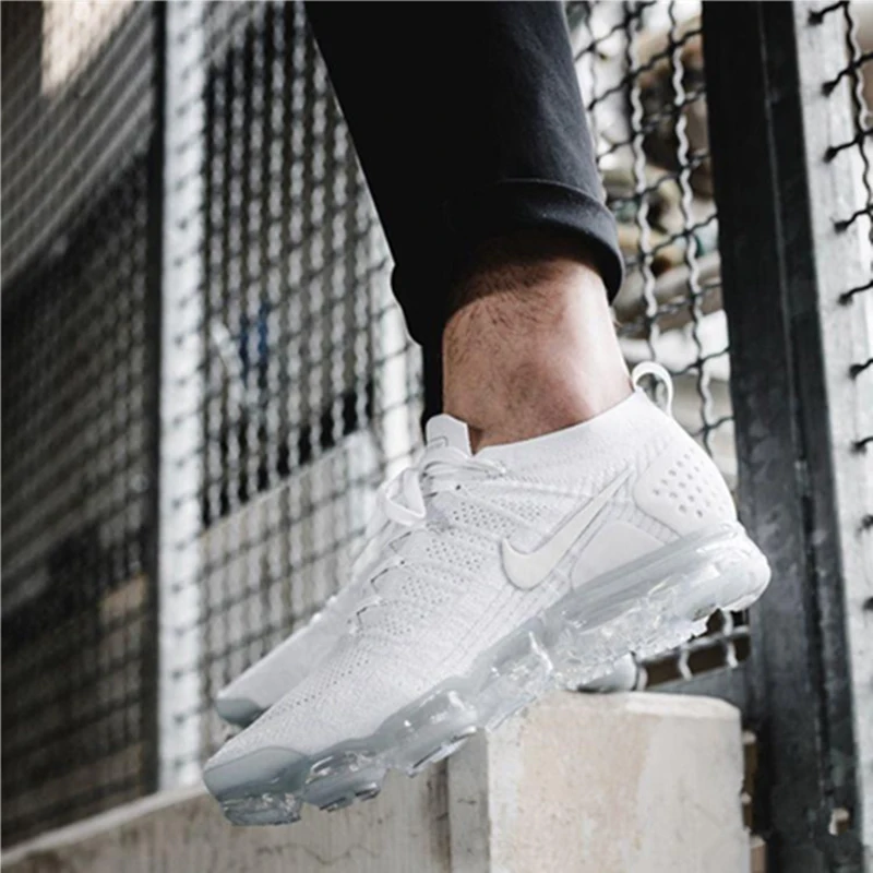 Original NIKE AIR VAPORMAX FLYKNIT 2 Running Shoes for Men Breathable Outdoor Sport Durable Jogging Athletic Sneakers 942842
