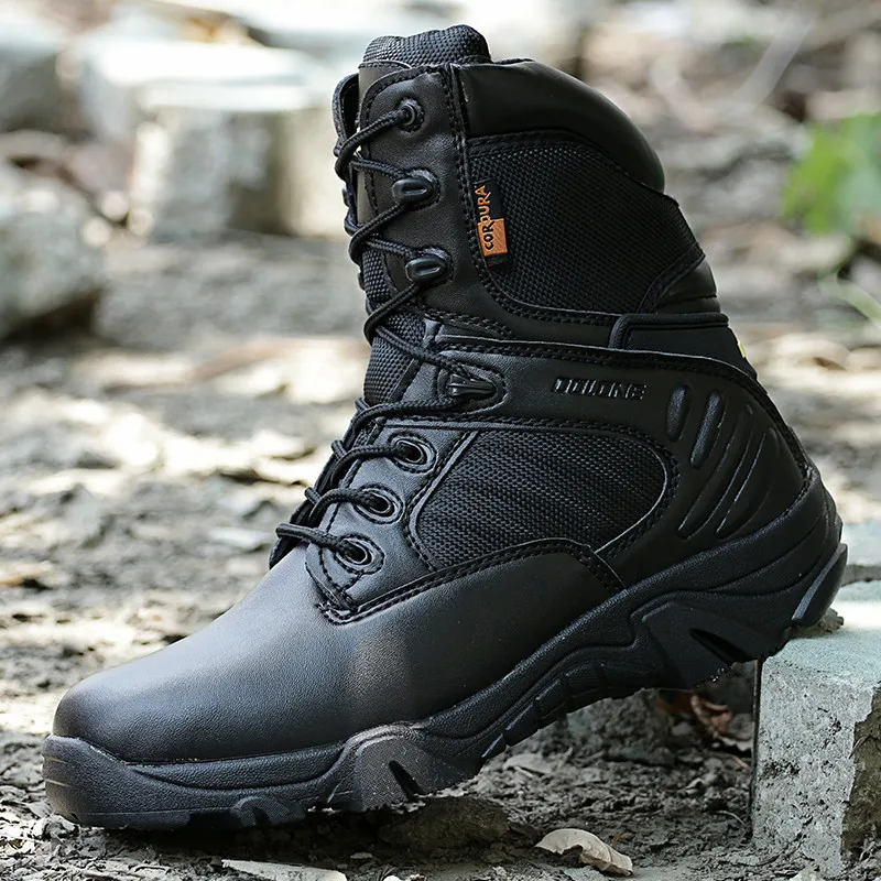 Buy Men's Black Sports Hiking Boots Military Tactical