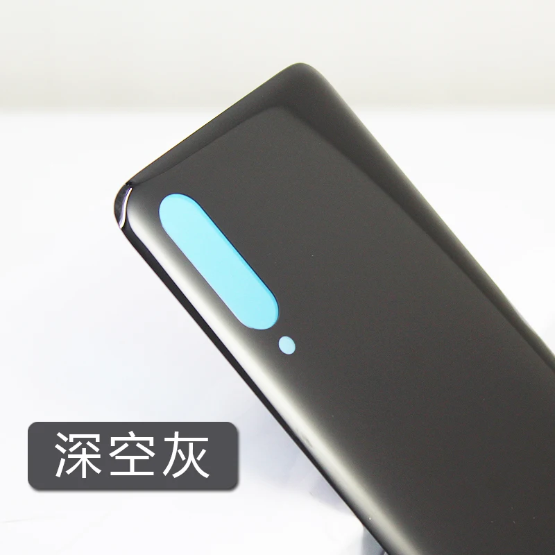 Для Xiaomi Mi 9 стеклянная задняя крышка батарейного отсека сзади Корпус дверные замки для Xiaomi Mi 9 Стекло задняя крышка батарейного отсека Ремонт запасных Запчасти+ 3 М клей