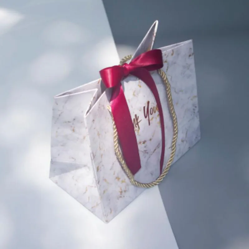 10 шт., креативная мраморная Подарочная сумка в европейском стиле, Свадебная подарочная сумка для гостей, сумки для конфет, Подарочная косметичка для покупок, индивидуальная упаковка
