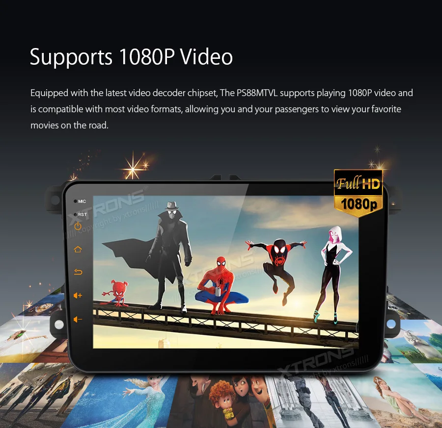 Discount Android 8.1 8" Car Radio Player GPS full RCA OBD No DVD for vw Volkswagen Golf Plus Passat CC Touran Tiguan Sharan Skoda Seat 10