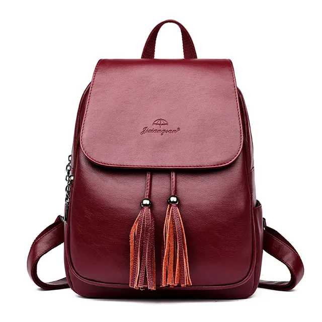 Aliexpress.com : Buy Jixiangsan Female Backpack Women Leather Backpack ...