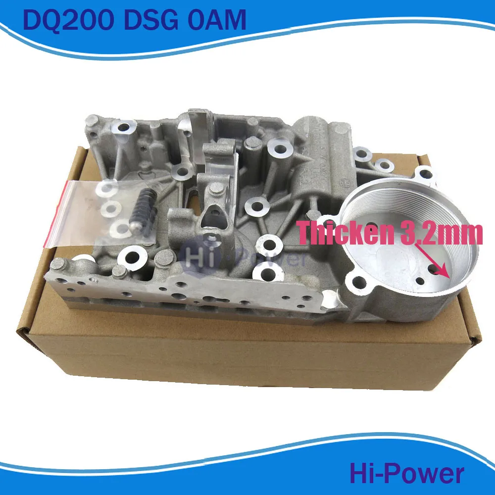 Утепленные 3,2 мм 0 DQ200 DSG Valvebody аккумулятор корпус Fit сиденье Audi Skoda Passat 0AM325066AC 0AM325066C 0AM325066R - изображение