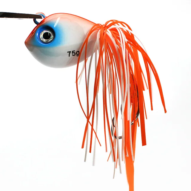 Fishing jig head hook 75g molds for lead fishing hooks 3d augen baits