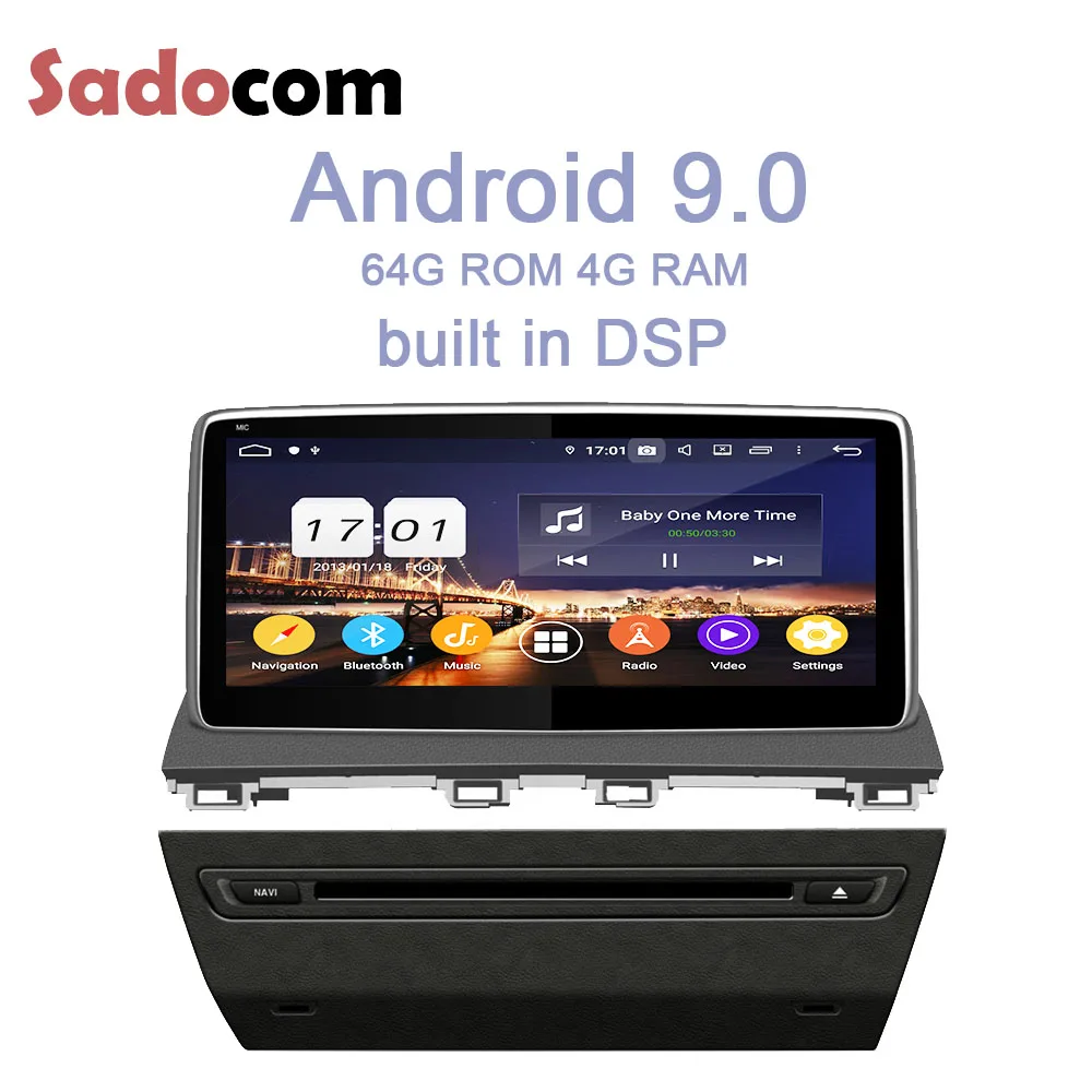 Perfect 10.25" DSP 1 Din Android 9.0 8 Core 4GB+64GB Car DVD Player GPS Map RDS autoradio wifi 4G Bluetooth 4.2 For MAZDA 3 2013- 2016 0 Perfect 10.25" DSP 1 Din Android 9.0 8 Core 4GB+64GB Car DVD Player GPS Map RDS autoradio wifi 4G Bluetooth 4.2 For MAZDA 3 2013- 2016 0