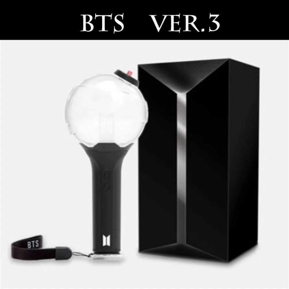 

BTS Ver.3 Light Stick Kpop Star Bangtan Boys Stick Lamp Hiphop Music Concert Glow Lightstick Fan Gift Party Supplies 2019 New
