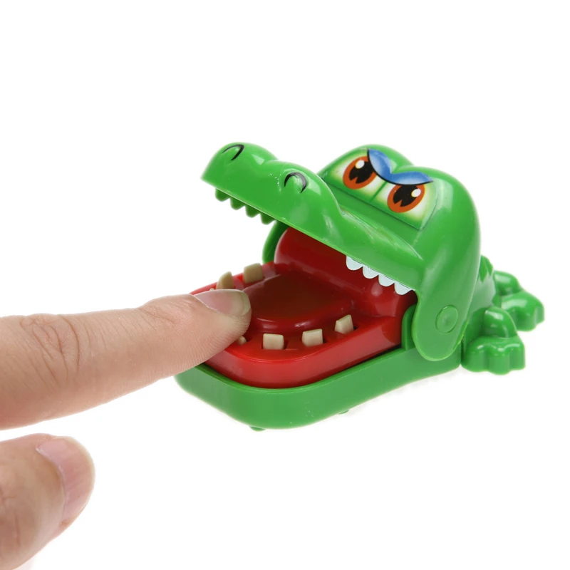 Crocodile dent dentiste Jeu Big Mouth Morsure doigt jouet farce Enfants Drôle Cadeau 