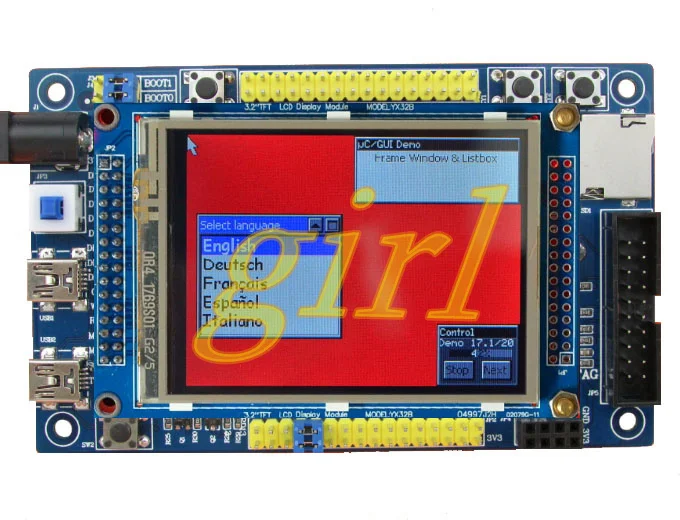 Макетная плата STM32F407VET6 для небольшой системы системная обучения ARM
