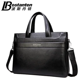 

Brand New Men's 100% Genuine Leather Cowhide Handbags Messenger Shoulder Tote Briefcase for 14" Laptop Bag Purse
