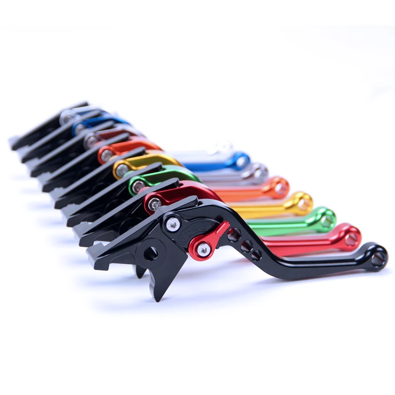 Для Kawasaki Z750 (2004 2005 2006) короткие анодированный сцепные рычаги черный|brake clutch levers|clutch