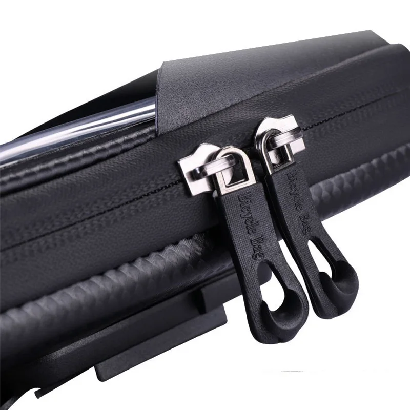 Flash Deal Mountain Bike Bag Rainproof Touch Screen Top Front for 6.0 Mobile Phone Case Pannier Cycling Accessories Storage Bags 4