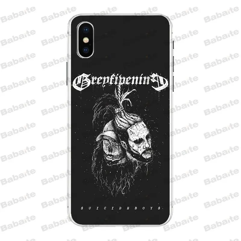 Babaite Suicide Boys Мягкий силиконовый чехол для телефона для iPhone X XS XR XSMax 6 6S 7 7plus 8 8Plus 5 5S 5c SE coque11 11pro 11promax