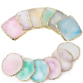 

1Pc Natural Resin Nail Color Paint Palette Holder Drawing Nail Art Color Palette for Nail Color Mixing Display Nail Art Tools P3