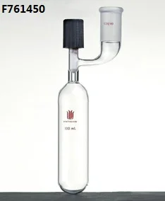 

F761450 Tube,Storage with outer Joint, Capacity:50ml, Joint:14/20, Valve Size:0-4mm, Tube O.D.*Length:28*120mm