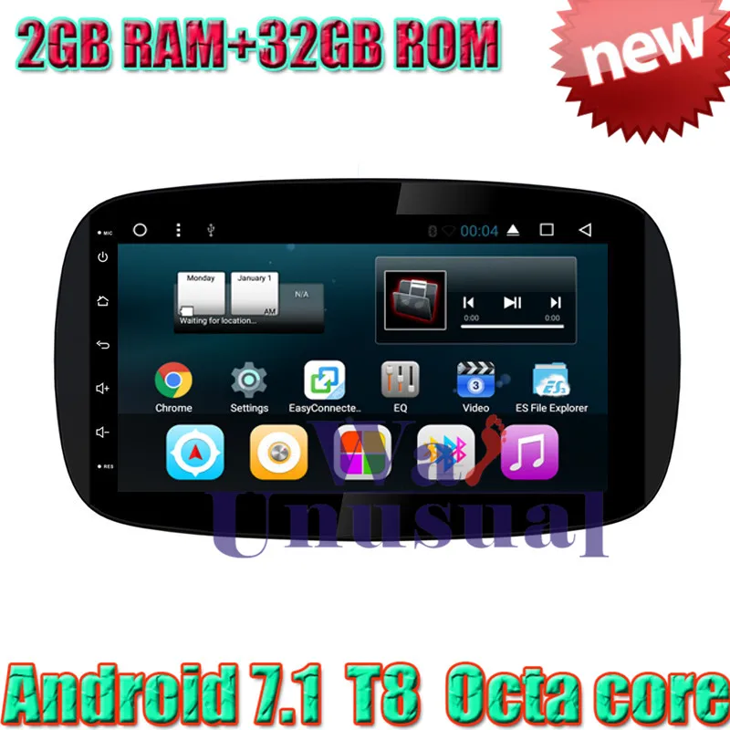 WANUSUAL 9 Inch Octa Core 32G 2G RAM Android 7.1 GPS Navigation For Benz Smart 2015 Radio Stereo With BT WIFI 3G 1024*600 Maps WANUSUAL 9 Inch Octa Core 32G 2G RAM Android 7.1 GPS Navigation For Benz Smart 2015 Radio Stereo With BT WIFI 3G 1024*600 Maps