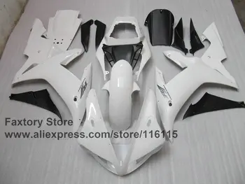 

Custom injection fairings kits for YAMAHA R1 2002 2003 YZF R1 02 03 full white motorcycle body repair fairing parts