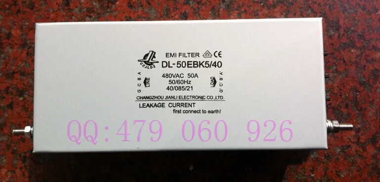 

[ZOB] Jianli DL-50EBK5/40 EMI inverter input power filter switch
