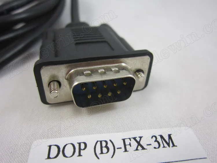 Совместимый DOP(B)-FX кабель связи для Delta DOP-B HMI и FX серии PLC, DOP-FX, DOP(B) FX