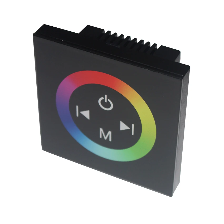 DC12-24V rgb светодиодный контроллер 3 канала 12A контроллер светодиодного освещения с сенсорным управлением rgb Светодиодные полосы контроллер для 3528 5050 Светодиодные полосы выход 144 Вт 288 Вт
